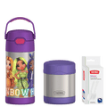 12oz Rainbow High FUNtainer® Water Bottle & 10oz Food Jar Bundle