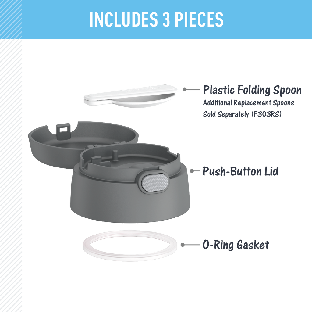 FUNTAINER® FOOD JAR - REPLACEMENT LID