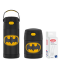 Batman 12oz FUNtainer® Water Bottle & 10oz Food Jar Bundle