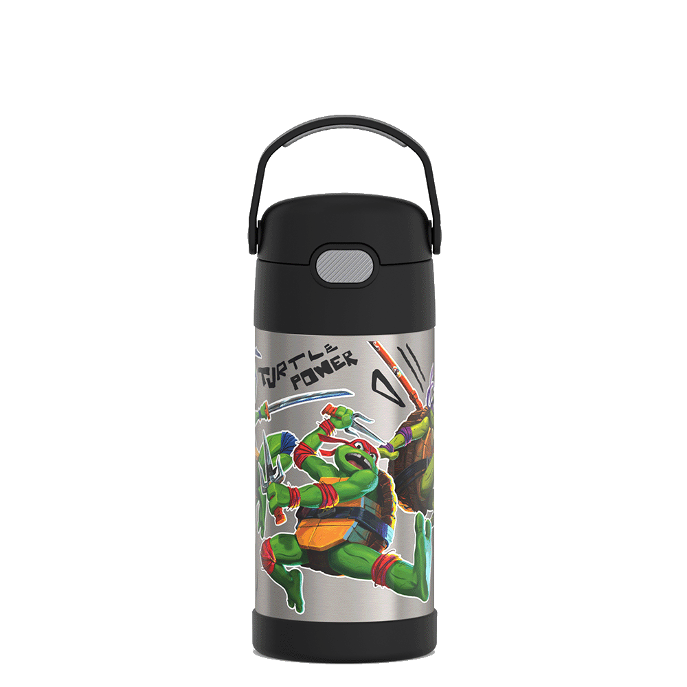 12oz FUNtainer® Water Bottle Teenage Mutant Ninja Turtles