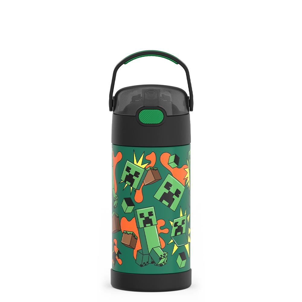 12oz FUNtainer® Water Bottle Minecraft