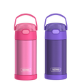 12oz FUNtainer® Water Bottles Pink & Purple Bundle