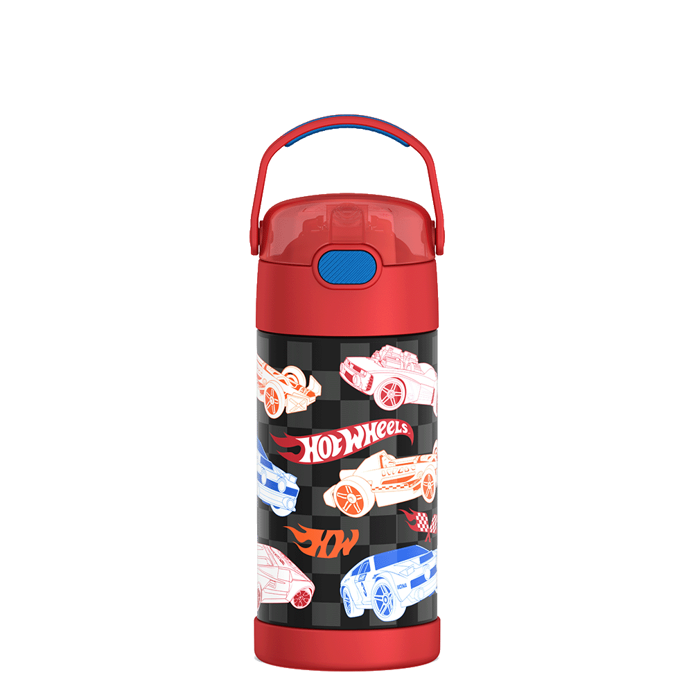 12oz FUNTAINER® WATER BOTTLE HOT WHEELS™