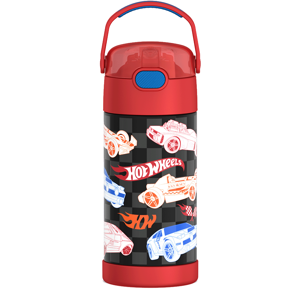 12oz FUNTAINER® WATER BOTTLE HOT WHEELS™