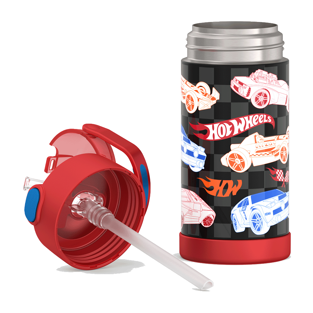 12oz FUNTAINER® WATER BOTTLE HOT WHEELS™