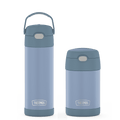 16oz FUNtainer® Water Bottle & Food Jar Bundle - Denim