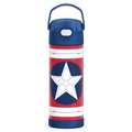 16oz FUNtainer® Water Bottle Captain America