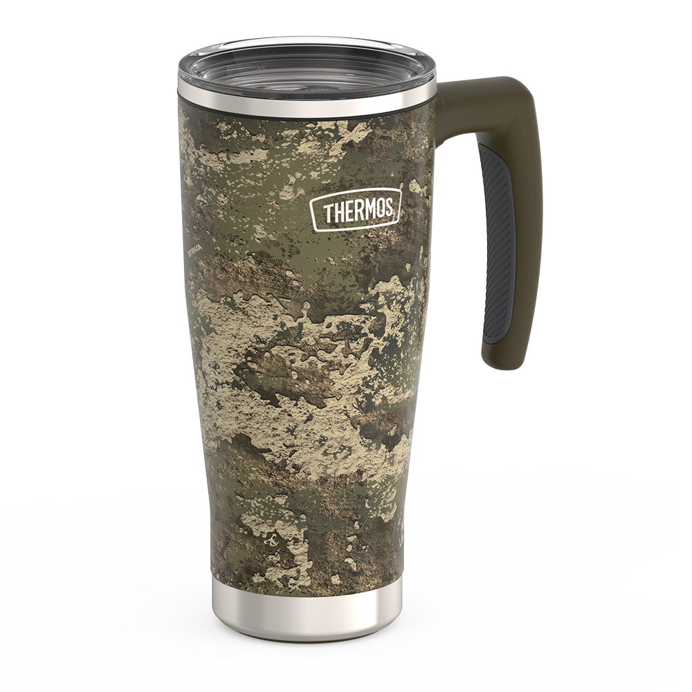 18oz Icon™ Mug with Slide Lock Lid — TrueTimber™ Strata Camo