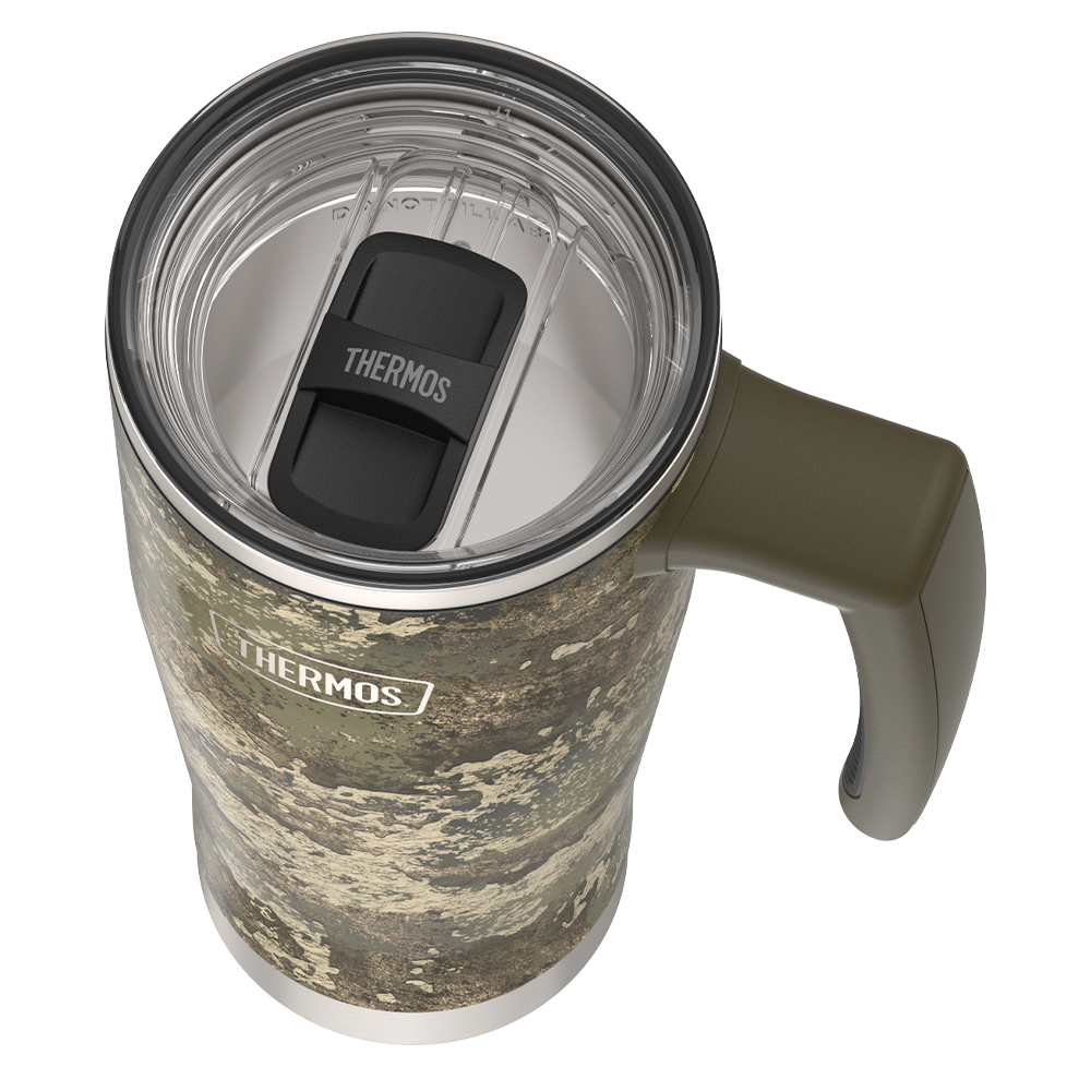 18oz Icon™ Mug with Slide Lock Lid — TrueTimber™ Strata Camo