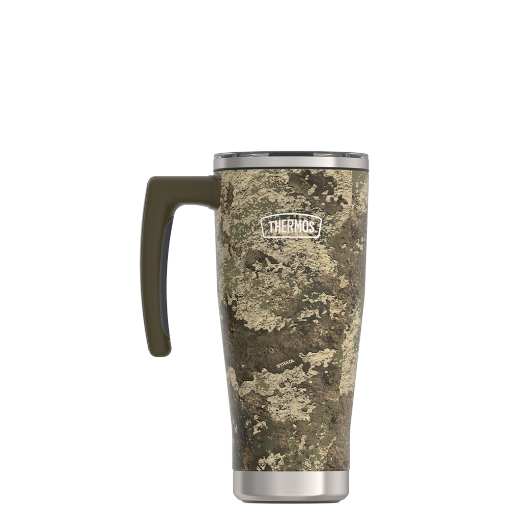 18oz Icon™ Mug with Slide Lock Lid — TrueTimber™ Strata Camo