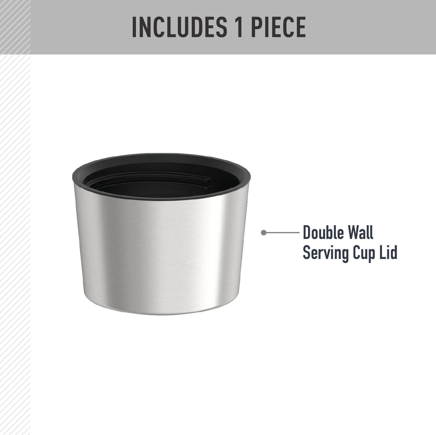 40oz ICON™ BEVERAGE BOTTLE - REPLACEMENT SERVING CUP LID