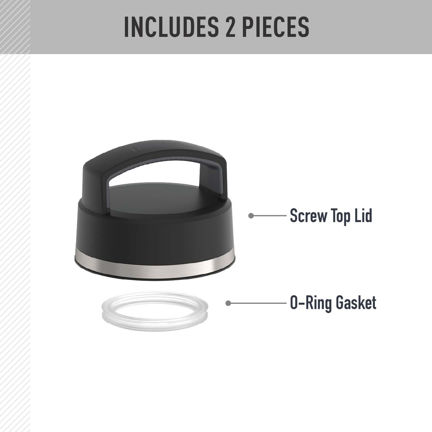 32oz ICON™ BEVERAGE BOTTLE - REPLACEMENT LID