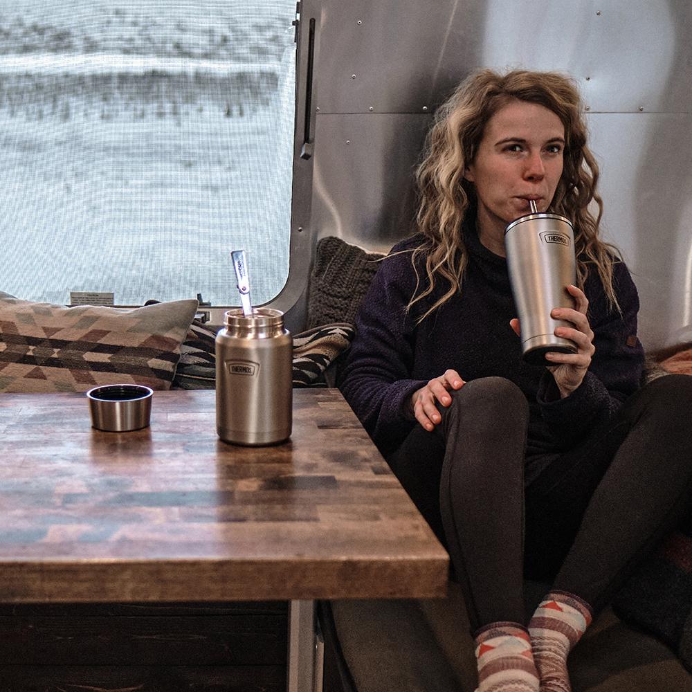 24oz Icon™ Cold Tumbler With Straw