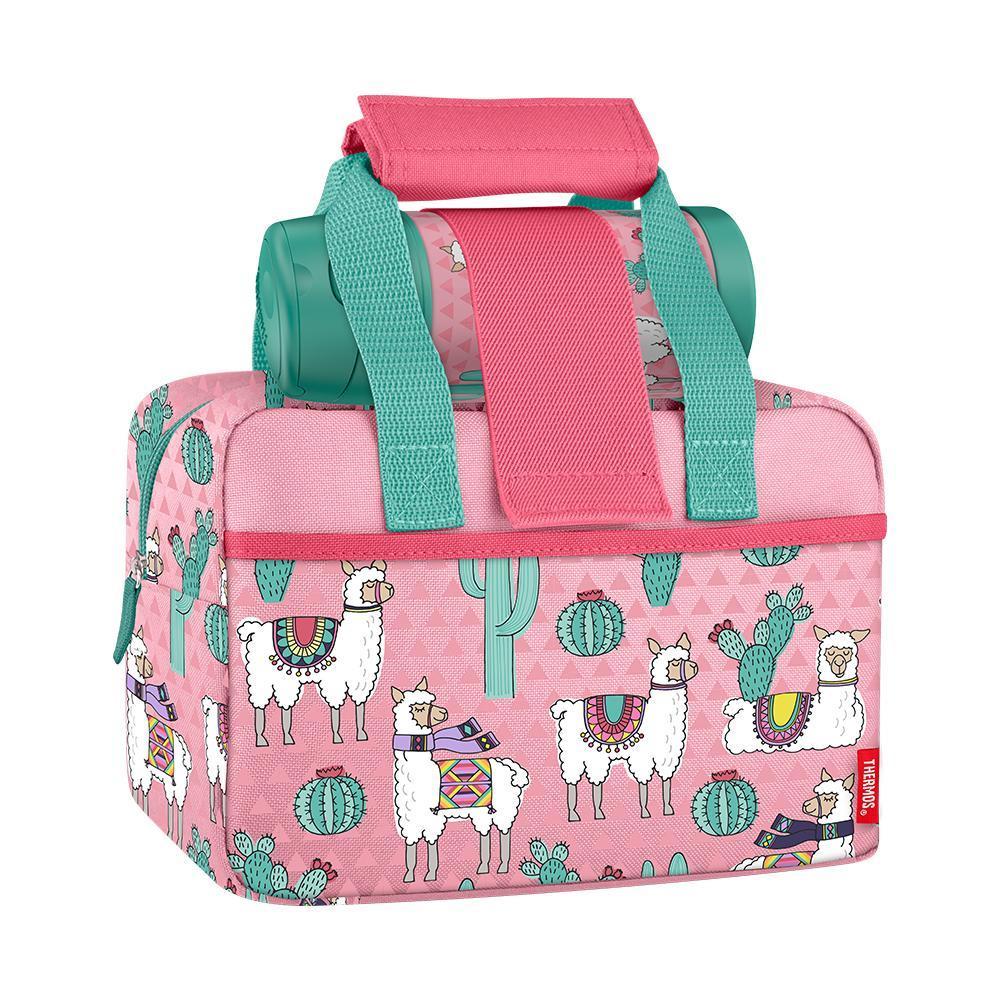 Lunch Duffle With 12oz FUNtainer® Bottle Desert Llamas
