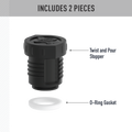 40oz STAINLESS KING™ BEVERAGE BOTTLE - REPLACEMENT STOPPER