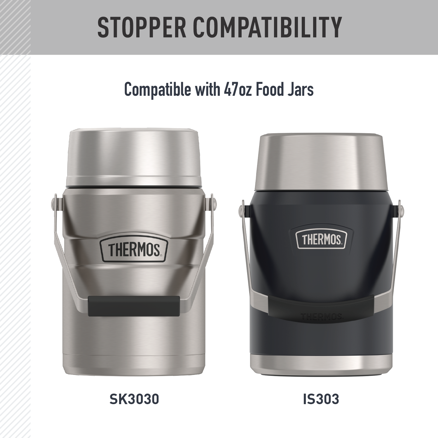 47oz FOOD JAR - REPLACEMENT STOPPER