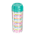 18oz Double Wall Water Bottle Multi Colored Rows