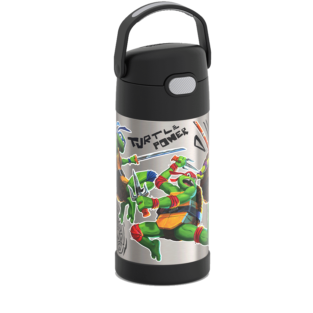 12oz FUNtainer® Water Bottle Teenage Mutant Ninja Turtles