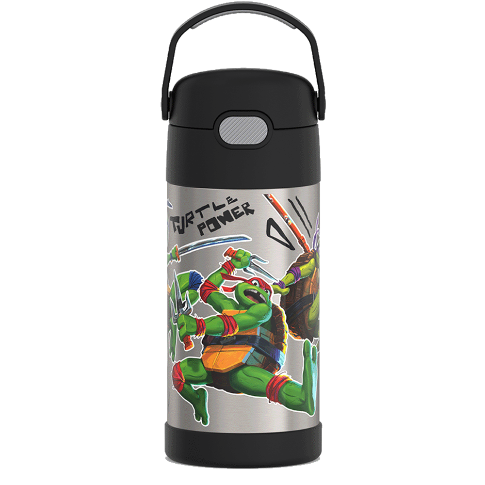 12oz FUNtainer® Water Bottle Teenage Mutant Ninja Turtles