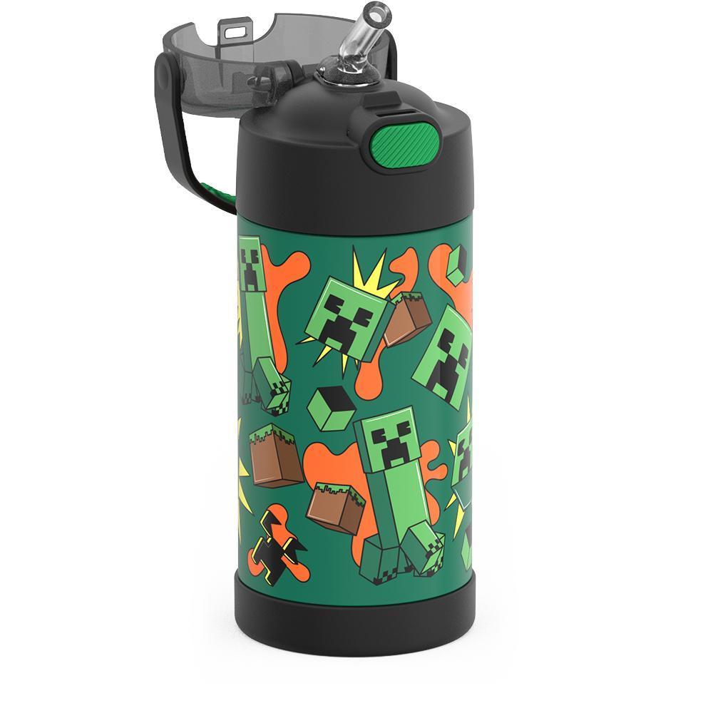12oz FUNtainer® Water Bottle Minecraft