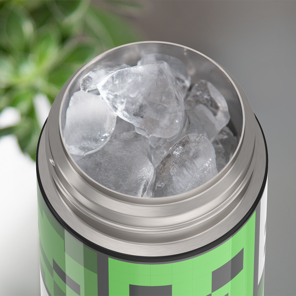 12oz FUNtainer® Water Bottle Minecraft