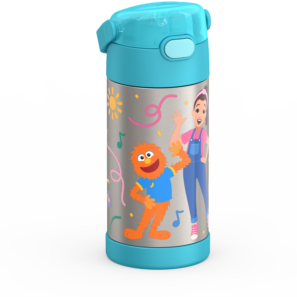 12oz FUNtainer® Water Bottle Ms. Rachel