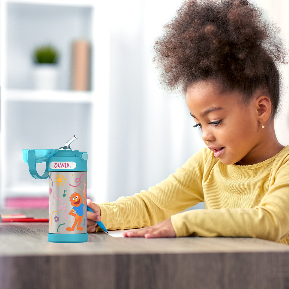 12oz FUNtainer® Water Bottle Ms. Rachel