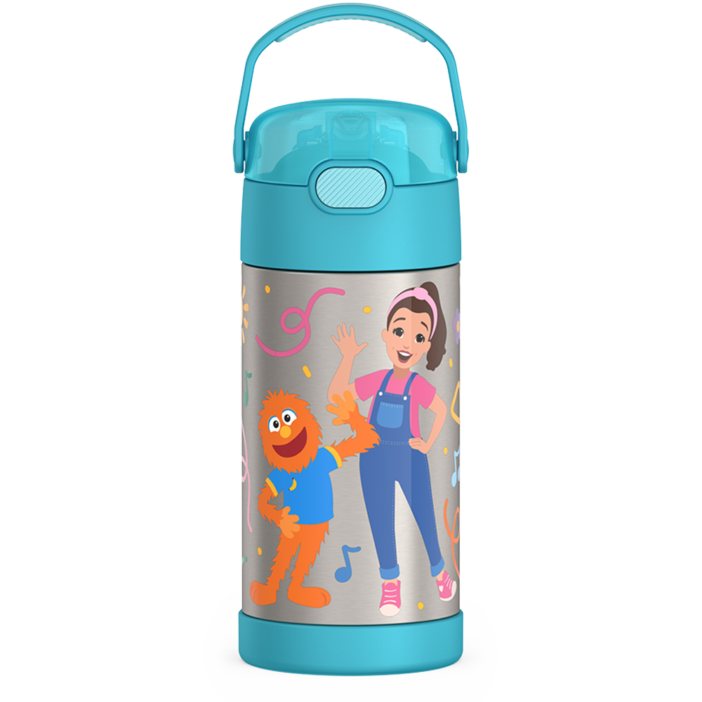 12oz FUNtainer® Water Bottle Ms. Rachel