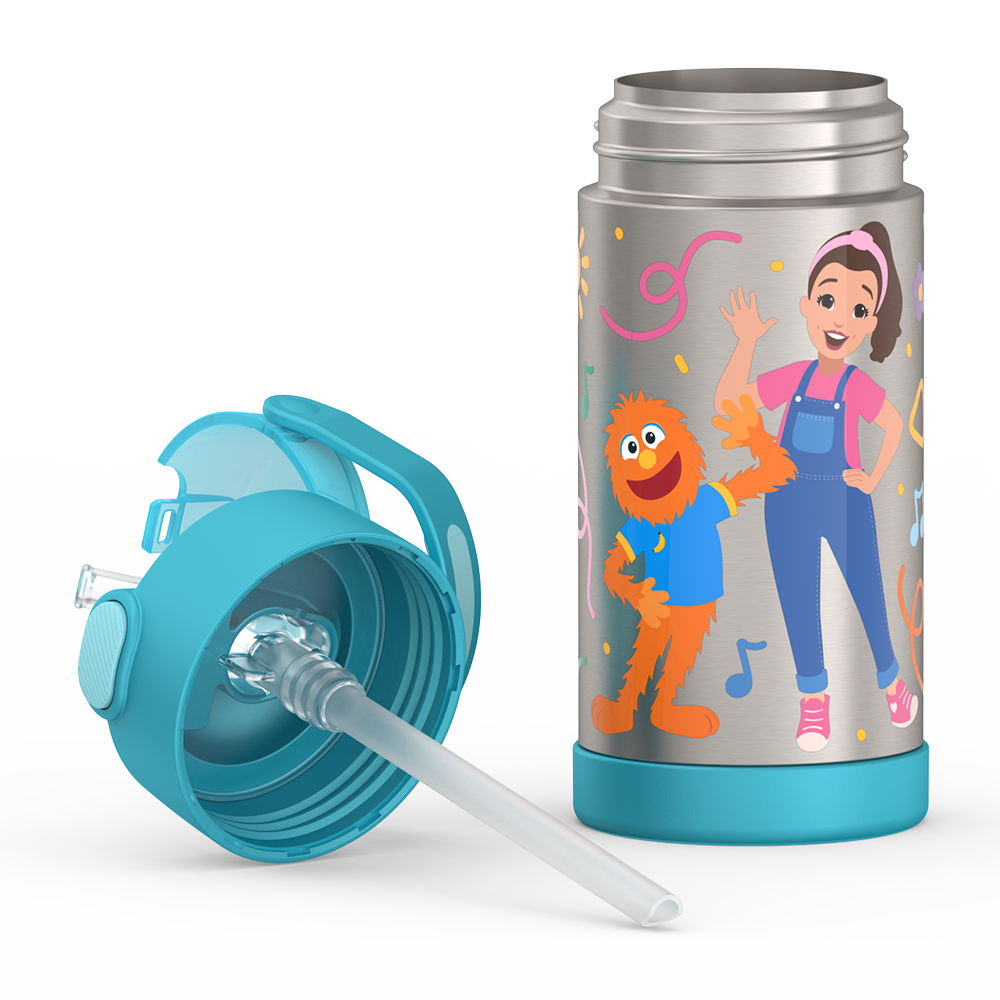 12oz FUNtainer® Water Bottle Ms. Rachel