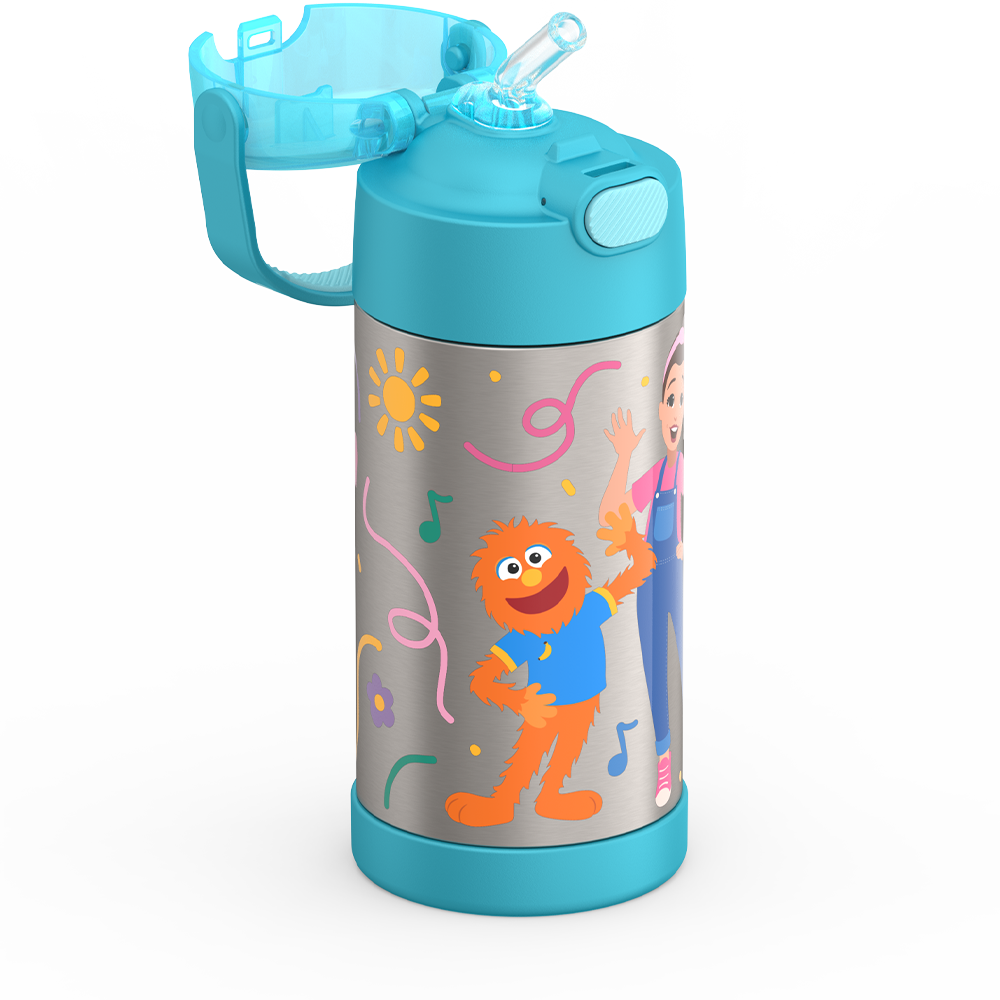 12oz FUNtainer® Water Bottle Ms. Rachel