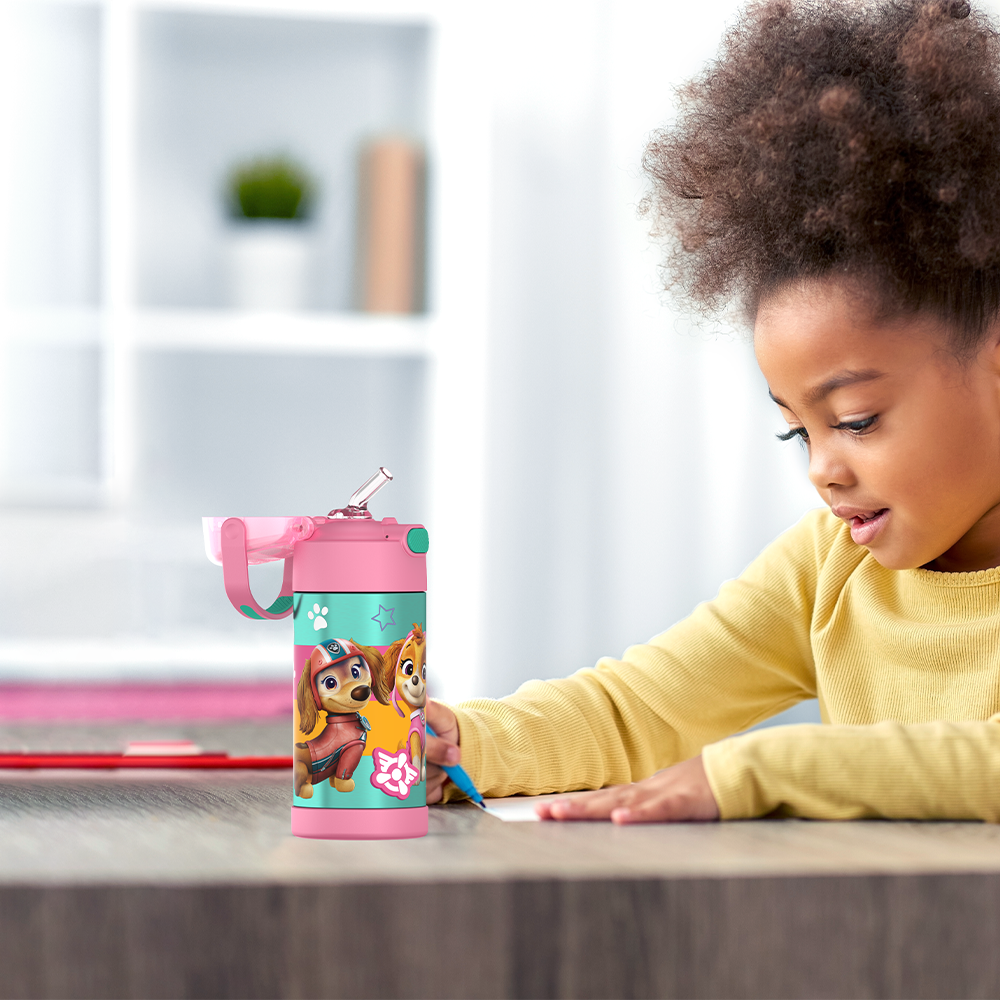 12oz FUNtainer® Water Bottle Paw Patrol Girl
