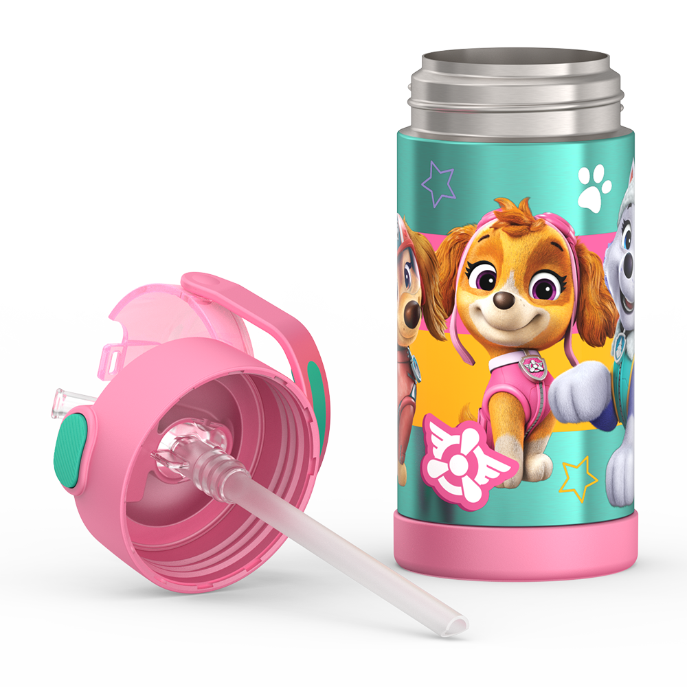 12oz FUNtainer® Water Bottle Paw Patrol Girl