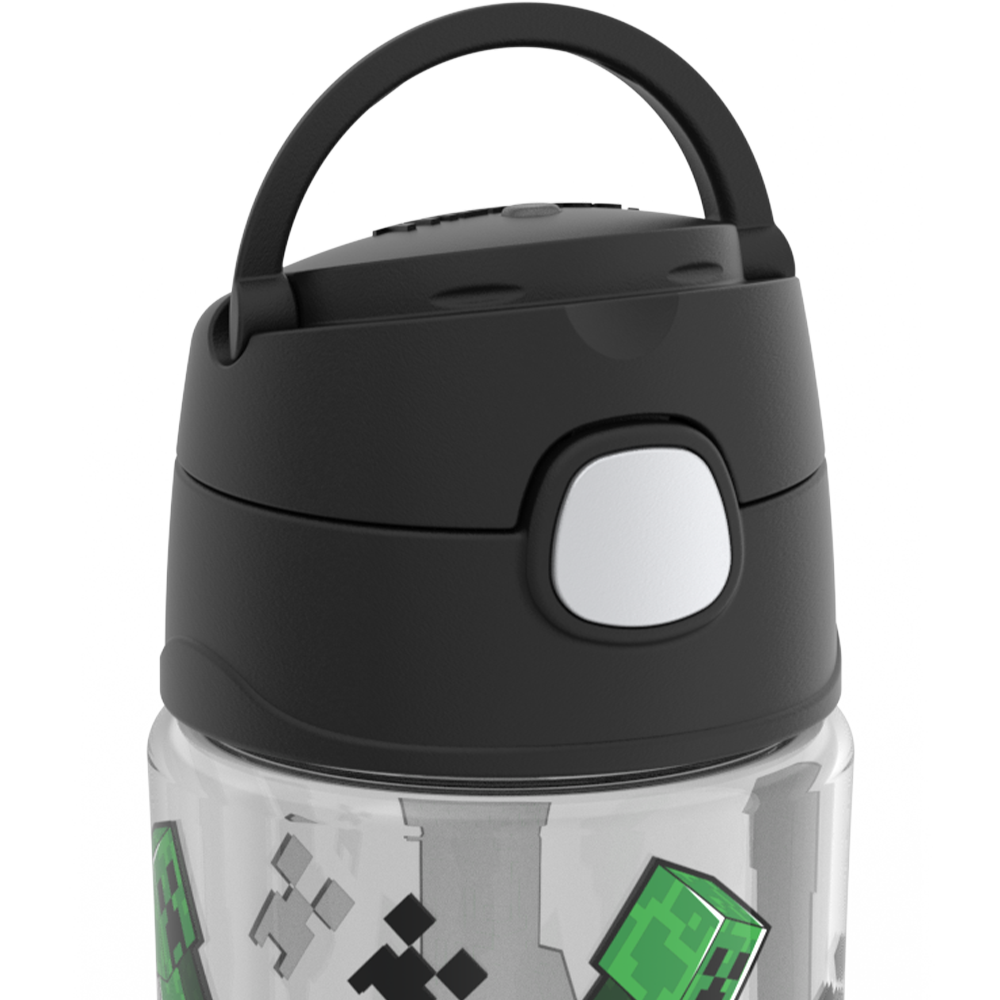 16oz Thermos® Kids Water Bottle With Spout Lid Minecraft