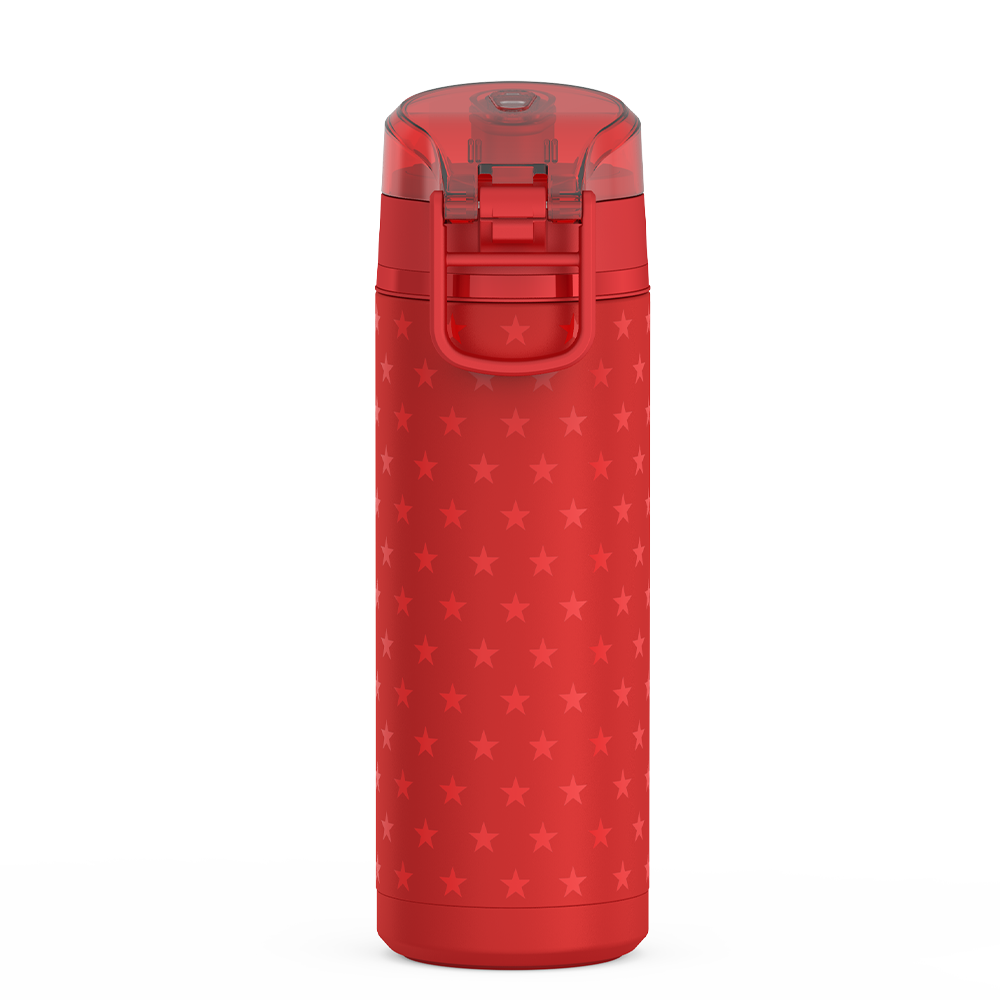 24oz ICON™ WATER BOTTLE WITH SPOUT - RED STARS