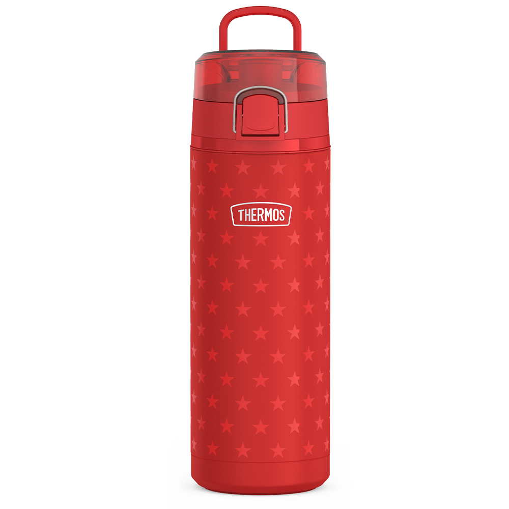 24oz ICON™ WATER BOTTLE WITH SPOUT - RED STARS