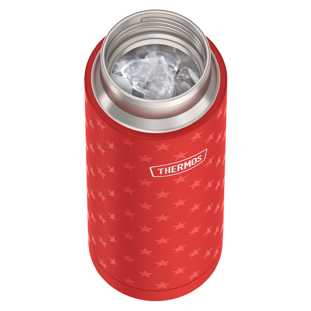 24oz ICON™ WATER BOTTLE WITH SPOUT - RED STARS