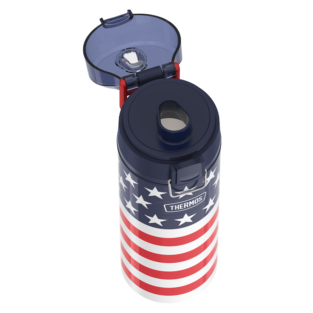 24oz ICON™ WATER BOTTLE WITH SPOUT - AMERICAN FLAG