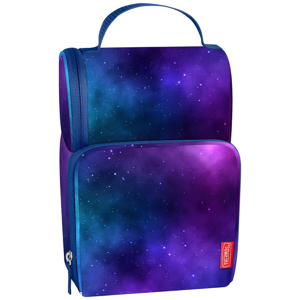 Tween Dual Lunch Box Galaxy Navy/purple