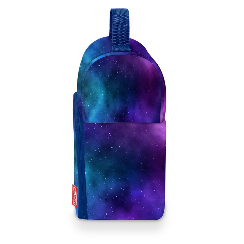 Tween Dual Lunch Box Galaxy Navy/purple